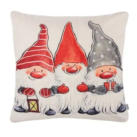Obliečky 4Home Obliečka na vankúšik Christmas Dwarfs, 45 x 45 cm