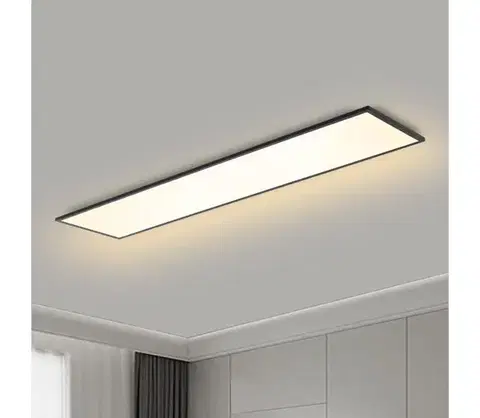 Svietidlá Brilagi - LED Stropné svietidlo SLIMFRAME LED/58W/230V 120x30 cm čierna BRI179