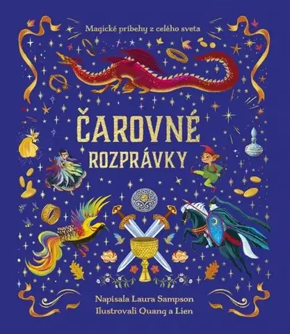Rozprávky Čarovné rozprávky - Laura Sampson,Denisa Stareková