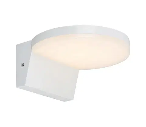 LED osvetlenie Rabalux 77118 - LED Vonkajšie nástenné svietidlo BATIDA LED/9W/230V IP54 biela 77118