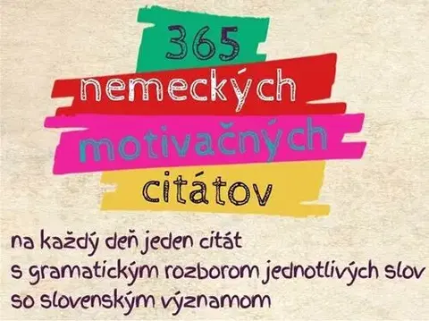 Motivačná literatúra - ostatné 365 nemeckých motivačných citátov - Karol Vojtila
