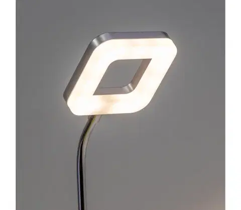 Svietidlá  LED nástenná lampička do zásuvky LED/3,2W/230V matný chróm 9A21961