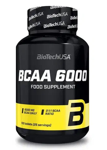 BCAA BCAA 6000 - Biotech USA 100 tbl.