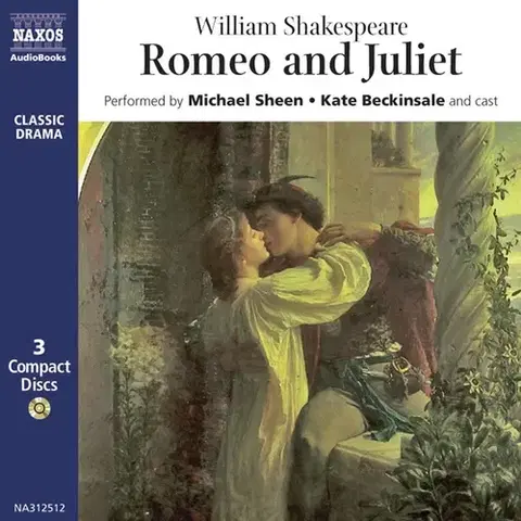 Svetová beletria Naxos Audiobooks Romeo and Juliet (EN)