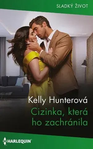 Erotická beletria Cizinka, která ho zachránila - Hunter Kelly