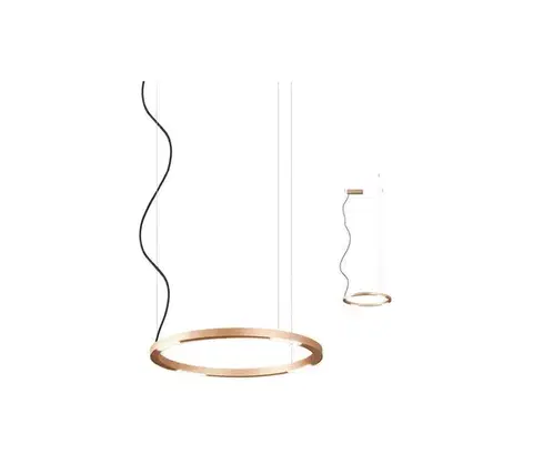 Svietidlá Redo 01-2203 - LED Luster na lanku UNION LED/34W/230V 3000K pr. 60 cm zlatá 01-2203