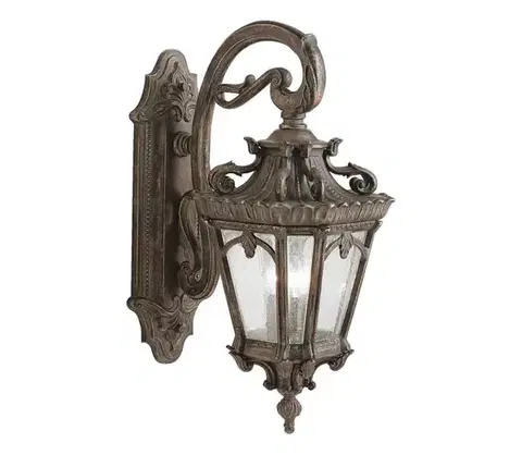 Svietidlá Elstead Kichler KL-TOURNAI2-XL - Vonkajšie nástenné svietidlo TOURNAI 3xE14/60W/230V IP44 KL-TOURNAI2-XL