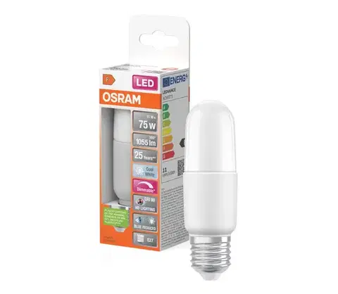 LED osvetlenie LED stmievateľná žiarovka STICK E27/11W/230V 4000K CRI 90 - Osram 4058075611566