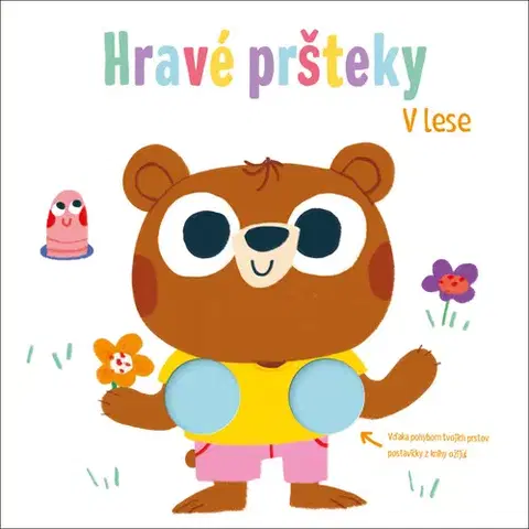 Leporelá, krabičky, puzzle knihy Hravé pršteky: V lese