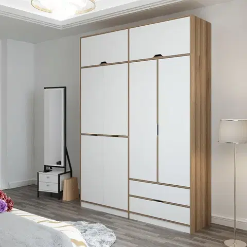 Šatňové skrine Šatníková skriňa Elina - 8912