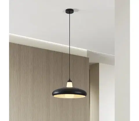 Svietidlá Eglo 99032 - LED RGB Stmievateľný luster na lanku TABANERA-C 1xE27/9W/230V 99032