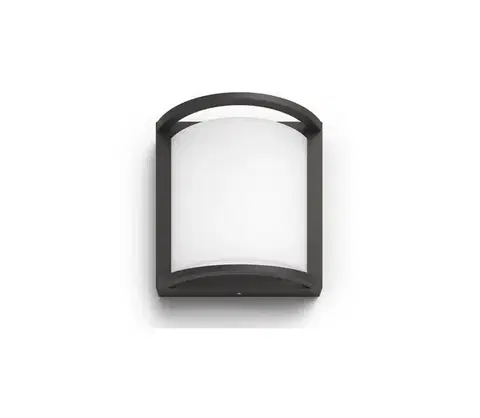 Svietidlá Philips Massive 17391/93/P3 - LED Vonkajšie nástenné svietidlo LED/12W/230V IP44 17391/93/P3