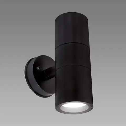 Vonkajšie moderné svietidlá Nástenné svietidlo Gordon 2XGU10 BLACK 03937