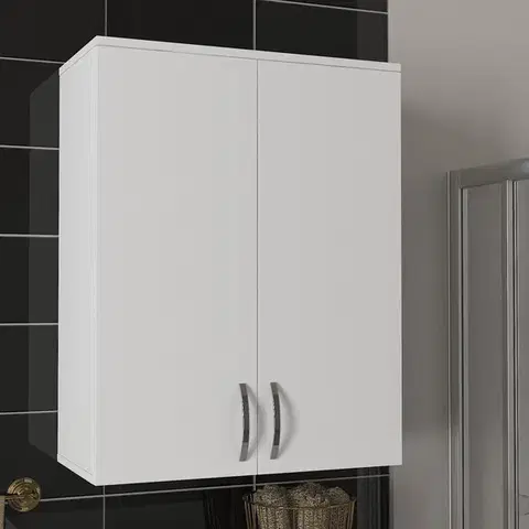 Komody a skrinky CHICQ závesná skrinka, biela