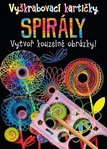 Pre deti a mládež - ostatné Vyškrabovací kartičky: Spirály - neuvedený,Marie Dupalová