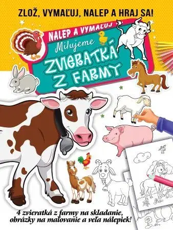 Nalepovačky, vystrihovačky, skladačky Milujeme zvieratká z farmy