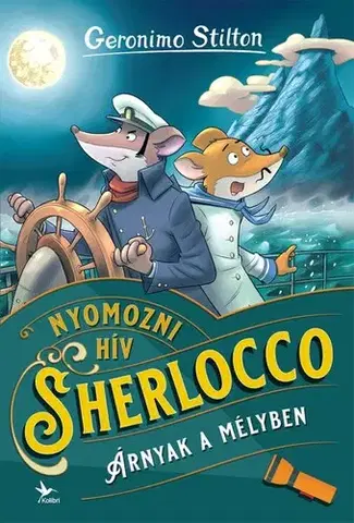 Dobrodružstvo, napätie, western Árnyak a mélyben - Geronimo Stilton