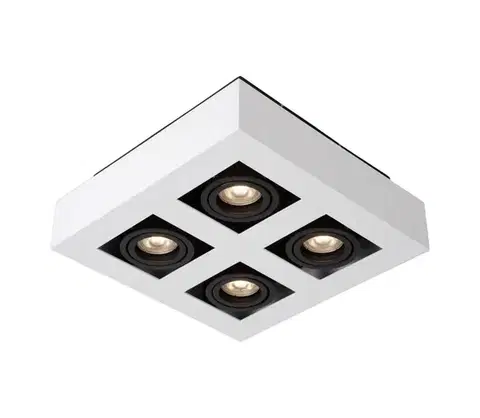 Svietidlá Lucide 09119/21/30 - LED Bodové svietidlo XIRAX 4xGU10/5W/230V biela 09119/21/31