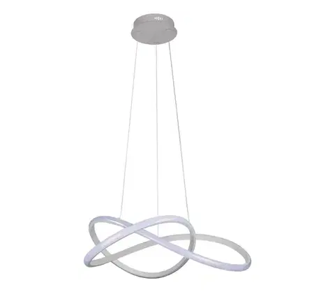 Svietidlá  Stmievateľný LED luster na lane LED/85W/230V 3000-6500K + diaľkové ovládanie TA2311/W