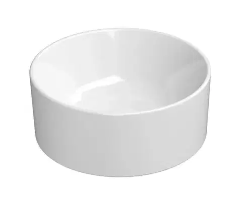Umývadlá GSI - KUBE X keramické umývadlo na dosku, priemer 32cm, biela ExtraGlaze 943511