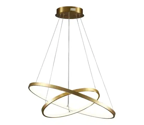 Svietidlá  LED Luster na lanku LEA LED/35W/230V 4000K pr. 60 cm zlatá 329189