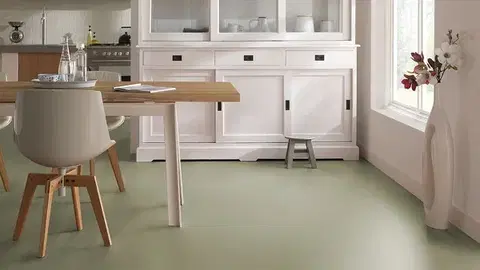 Marmoleum click FORBO Marmoleum click Rosemary green 333355 Lamely 300 × 300 mm