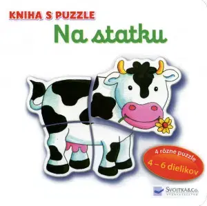 Leporelá, krabičky, puzzle knihy Na statku - kniha s puzzle - Vera Bruggemann