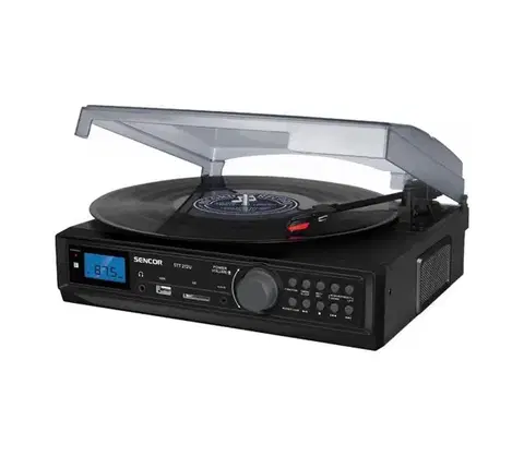 Predlžovacie káble Sencor gramofón USB/SD/FM 8W/230V s DO 35052612