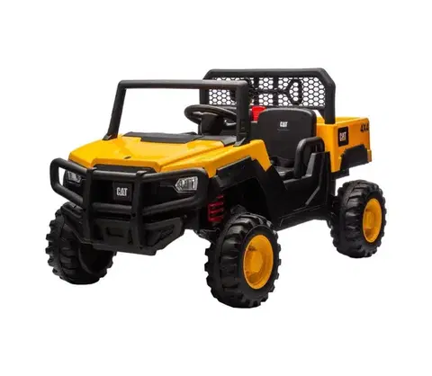 Odrážadlá Buddy Toys Elektrické autíčko CAT 60W/7500 mAh žltá/čierna + DO 57003455