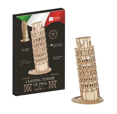 3D puzzle 3D Creative Drevené 3D puzzle Šikmá veža v Pise