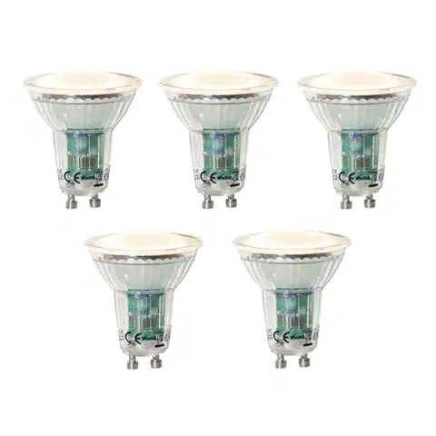 LED osvetlenie Sada 5 GU10 LED žiaroviek so súmrakovým senzorom 3W 200 lm 2700K