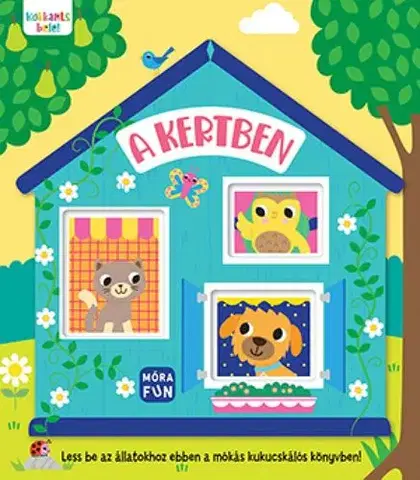 Leporelá, krabičky, puzzle knihy Kukkants bele! A kertben