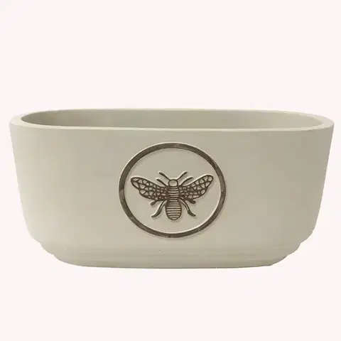 Záhrada Kvetináč ys462099s 20,3x11,8x11,3 cement bee