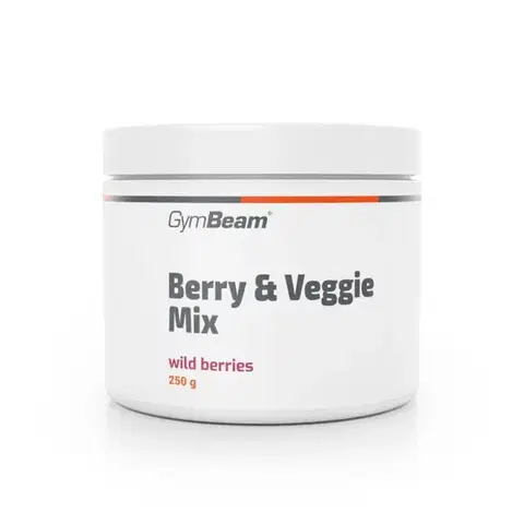 Rastlinné doplnky GymBeam - Berry & Veggie Mix lesné ovocie