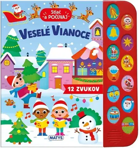 Zvukové knihy Stlač a počúvaj: Veselé Vianoce - Anna Casalis