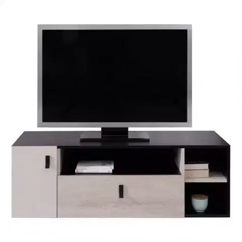 Všetky produkty TV stolík Planet Pl10 čierna/Dub/béžová