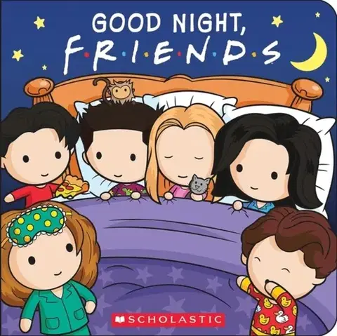 Leporelá, krabičky, puzzle knihy Good Night, Friends (Friends TV Show) - Lori Wieczorek