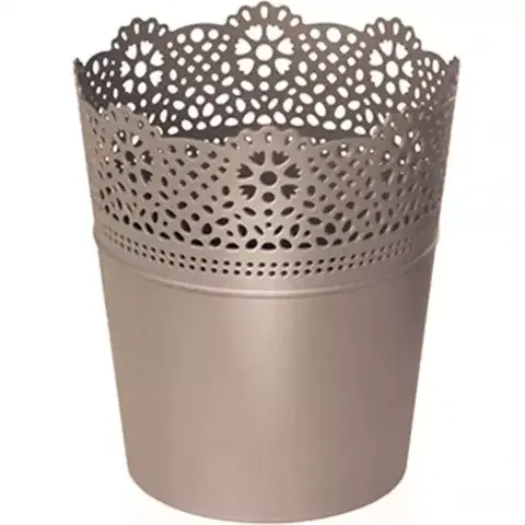 Záhrada Kvetináč Lace – Mocca Dlac140-7529u
