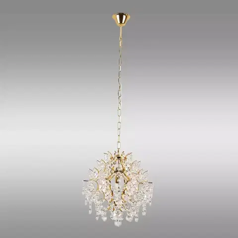 Lampy do obývačky Luster Rosa 3 Gold AH-ROE143GD LW3