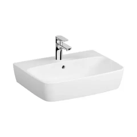 Umývadlá Umývadlo na dosku VitrA Shift 60x46 cm otvor pre batériu uprostred 7077-003-0973 7077-003-0973