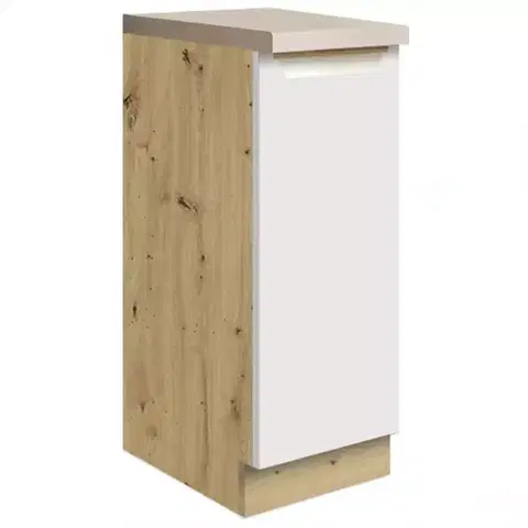 Kuchynské skrinky stojace Skrinka do kuchyne Glamour 26d White Cargo