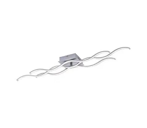 Svietidlá Leuchten Direkt 15166-55 - LED Prisadený luster WAWE LED/28W/230V matný chróm 15166-55