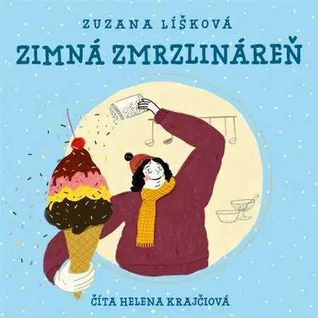 Rozprávky Wisteria Books Zimná zmrzlináreň - audiokniha