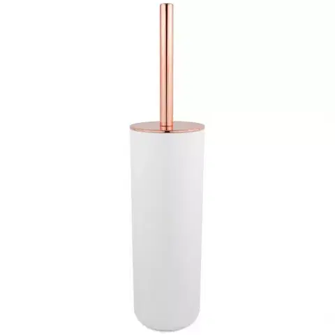 Kúpeľňové doplnky Kefa WC TOP biely-miedziana cst-1812 41
