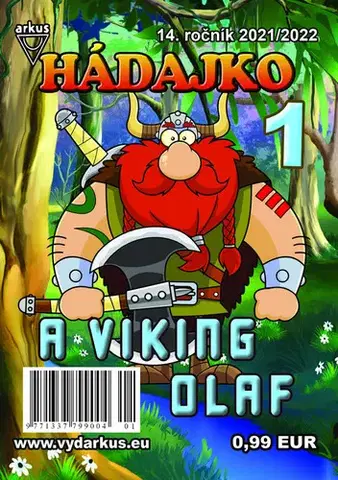 Pre deti a mládež - ostatné Hádajko 1 2022 a viking Olaf - Jela Mlčochová