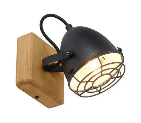 Svietidlá Leuchten Direkt 15171-18 - Nástenné bodové svietidlo BEETLE 1xE14/10W/230V 15171-18