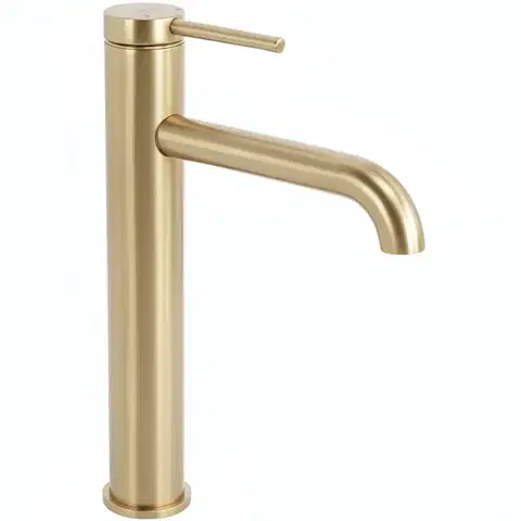 Kúpeľňové batérie REA - Umývadlová batéria SPOT Brush Gold vysoká REA-B9632