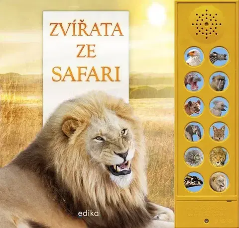 Zvukové knihy Zvířata ze safari - Andrea Pinnington,Caz Buckingham