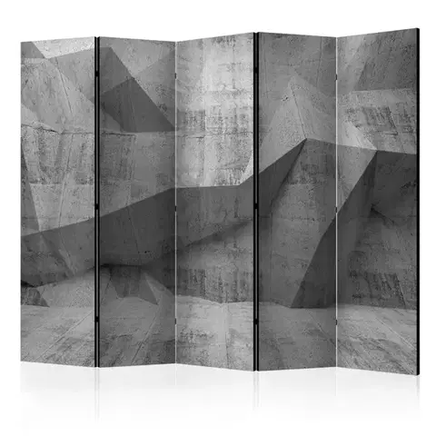 Paravány Paraván Concrete Geometry Dekorhome