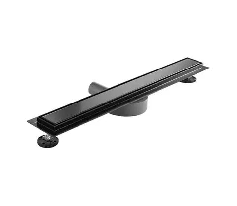 Svietidlá REA-G7803 - Odtokový žľab NEOX PRO 80 cm nerezová oceľ/čierna REA-G7803